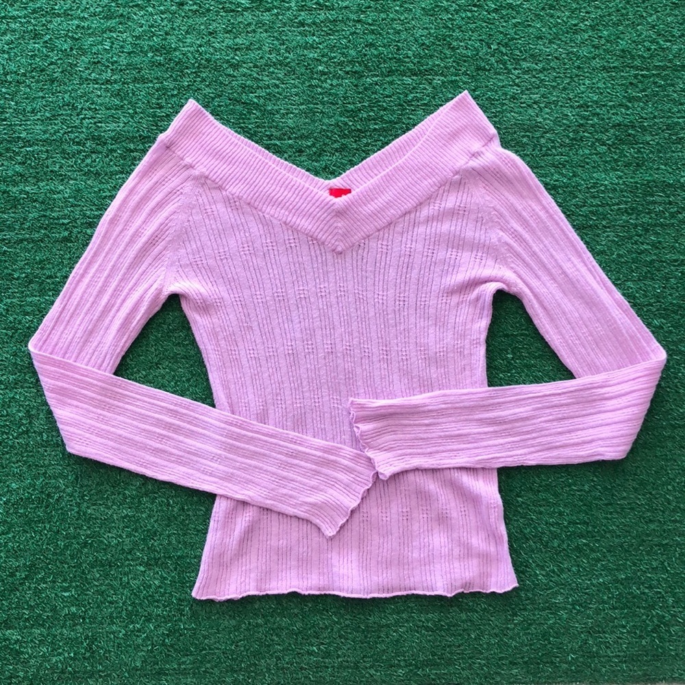 Mossimo Knitted Long Sleeve Top - Picture 9 of 12